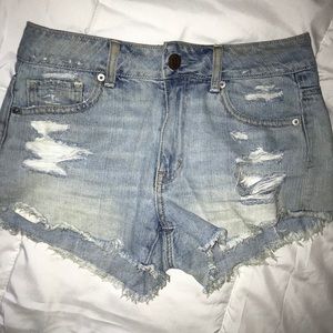 American Eagle festival shorts